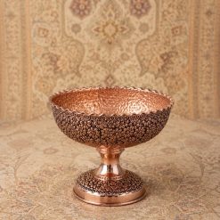 Alternative view of شکلات خوری مسی طرح رز پروانه (NF)