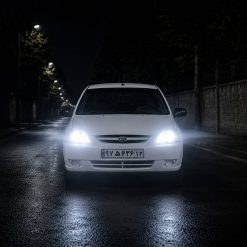 Alternative view of هدلایت h4 مدل MZM D70 مناسب نور بالا ریو کد HL048