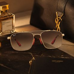 عینک آفتابی زنانه Rayban رنگ پلنگی کد GL036 - تصویر 3