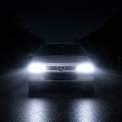 Alternative view of هدلایت h4 مدل MZM D70 مناسب نور بالا پژو 405 GLX کد HL044