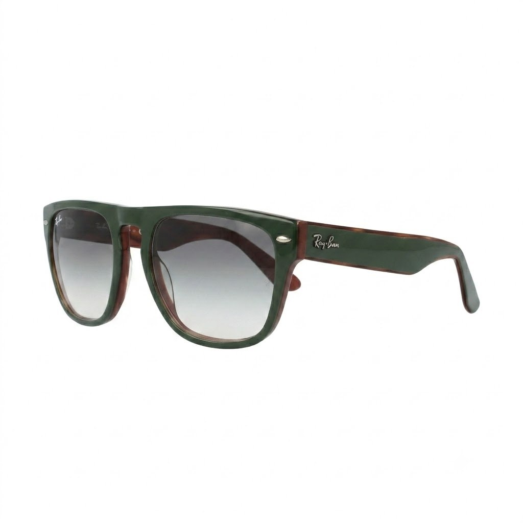 عینک آفتابی مردانه Rayban رنگ زرشکی سبز کد GL030 - تصویر 5