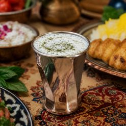لیوان مسی کروم طرح پیچی (NF)