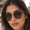 عینک آفتابی زنانه Rayban رنگ مشکی کد GL075