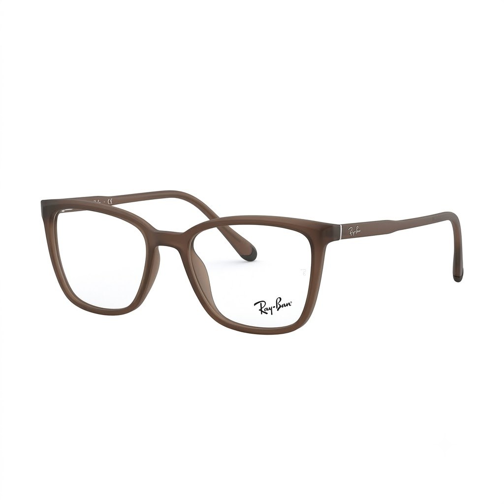 عینک طبی مردانه Rayban رنگ قهوه ای کد GL107 - تصویر 5