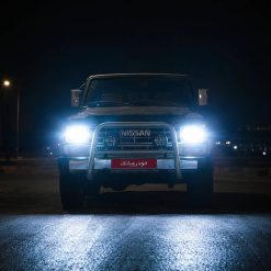 Alternative view of هدلایت h4 مدل MZM D70 مناسب نور پایین نیسان پاترول کد HL104