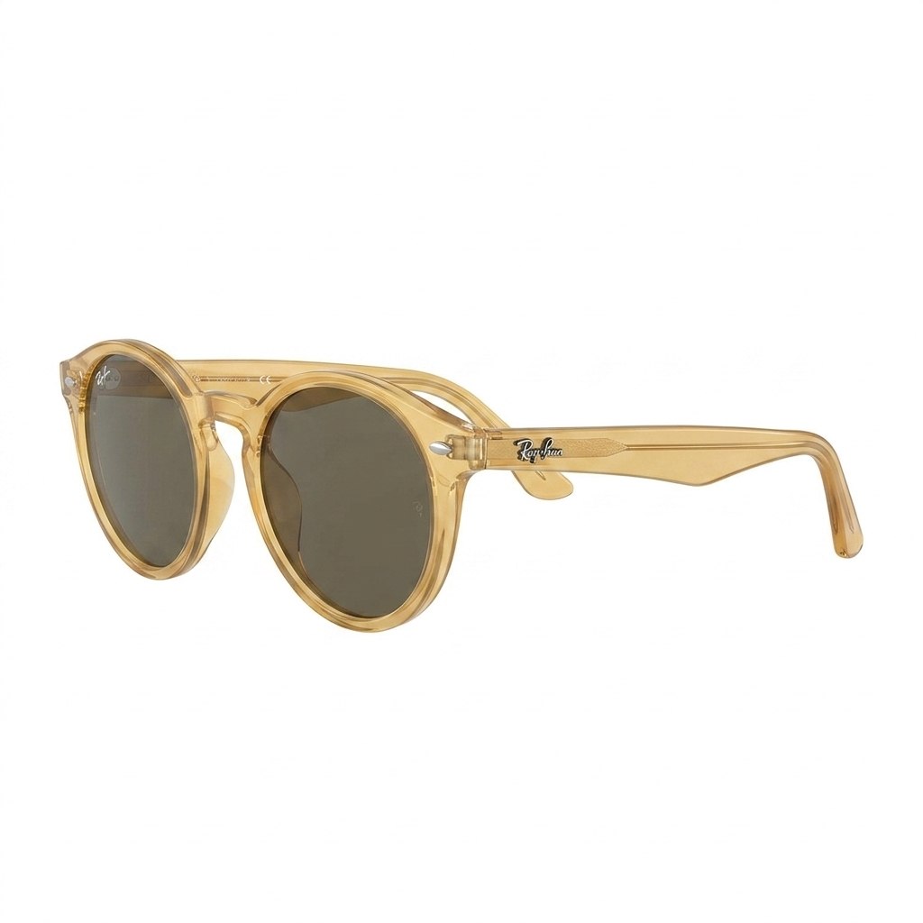 عینک آفتابی زنانه Rayban رنگ نسکافه ای کد GL001 - تصویر 6