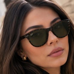 عینک آفتابی زنانه Rayban رنگ پلنگی کد GL011