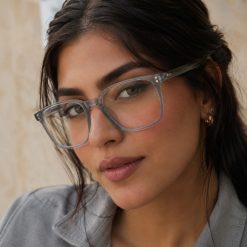عینک طبی زنانه George Smith رنگ خاکستری روشن کد GL104