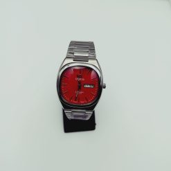 ساعت مردانه مدل امگا سیمستر مربعی رنگ قرمز (ZZ) کد 4916XL-QM (x) - تصویر 6