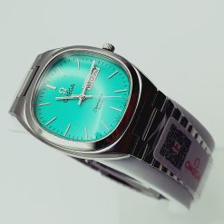 ساعت کلاسیک مردانه امگا سیمستر | Omega Seamaster مربع فیروزهای (ZZ) کد GPZ-4915 - تصویر 7