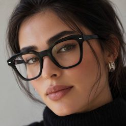 عینک طبی زنانه Rayban رنگ مشکی کد GL079