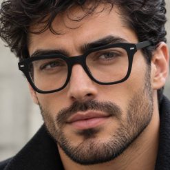 عینک طبی مردانه Rayban رنگ مشکی کد GL080
