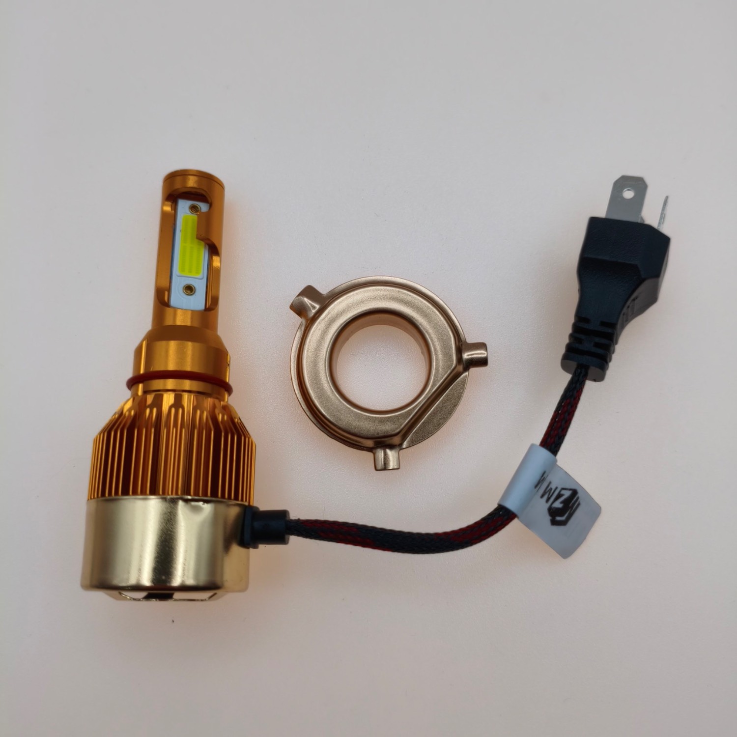 هدلایت h4 مدل MZM D70 مناسب نور پایین کوییک کد HL086 - تصویر 9