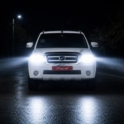 Alternative view of هدلایت h4 مدل MZM D70 مناسب نور بالا وانت کاپرا کد HL049