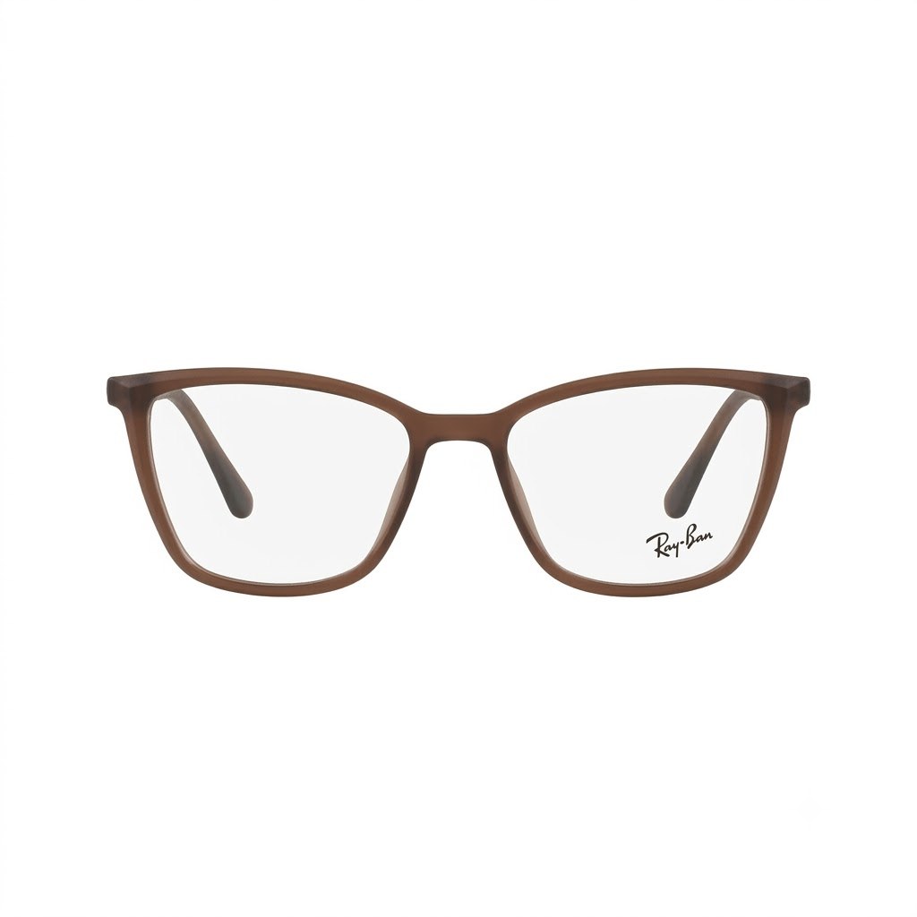 عینک طبی مردانه Rayban رنگ قهوه ای کد GL107 - تصویر 4