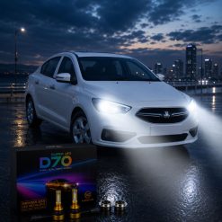 هدلایت h4 مدل MZM D70 مناسب نور پایین شاهین کد HL089