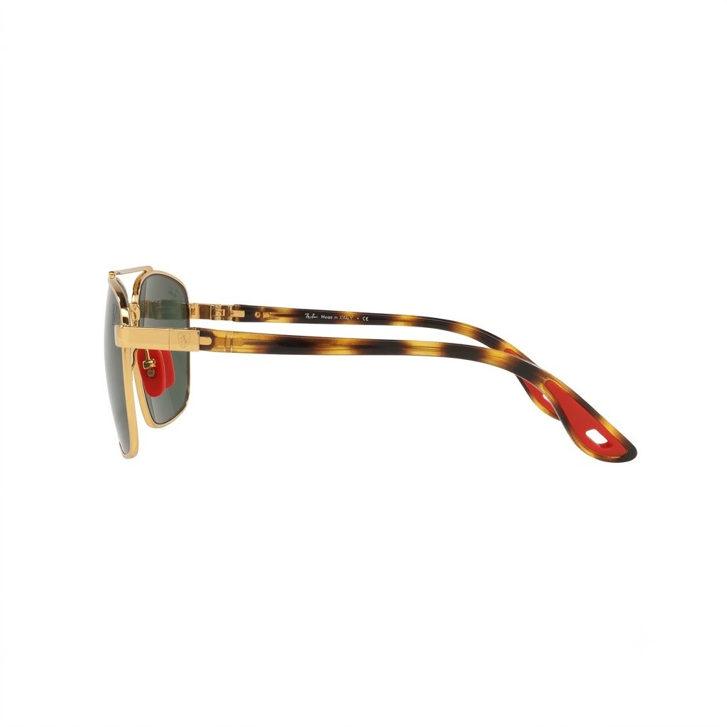 عینک آفتابی زنانه Rayban رنگ طلایی کد GL033 - تصویر 5