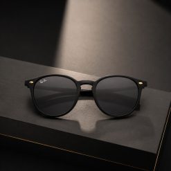 عینک آفتابی زنانه Rayban رنگ مشکی مات کد GL010 - تصویر 3