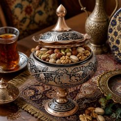 آجیل خوری مسی نقرهکوبی (NF)