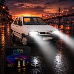 هدلایت h4 مدل MZM D70 مناسب نور بالا پراید 131 کد HL045