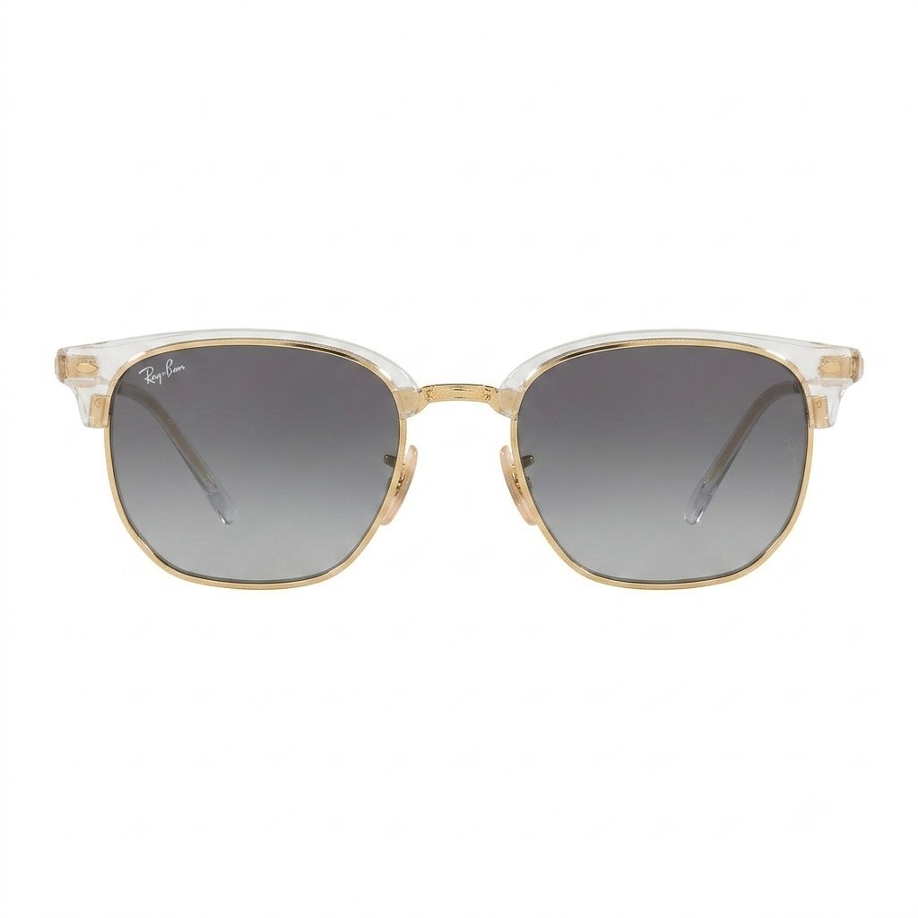 عینک آفتابی مردانه Rayban رنگ طلایی شفاف کد GL054 - تصویر 4