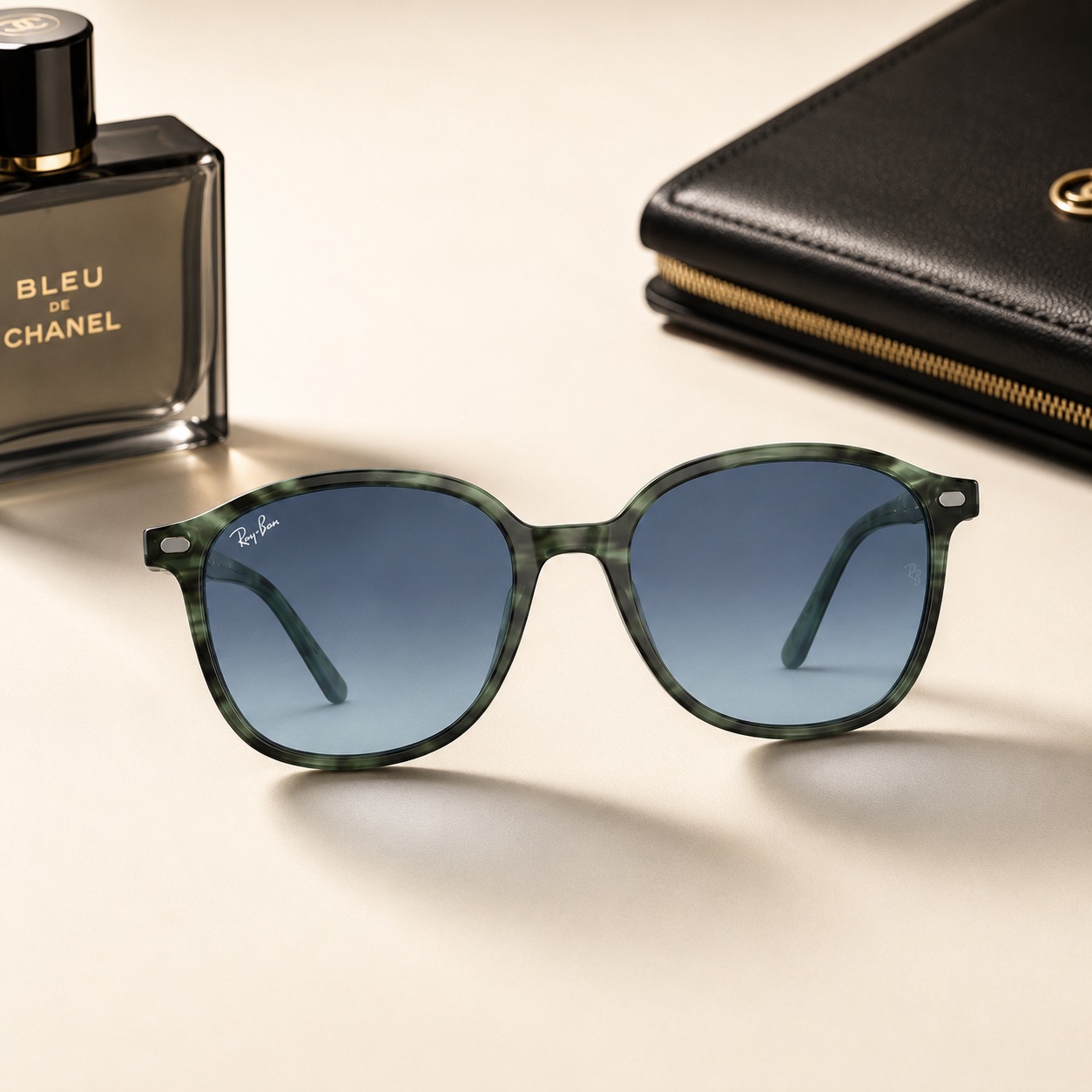 عینک آفتابی زنانه Rayban رنگ 2N کد GL014 - تصویر 2
