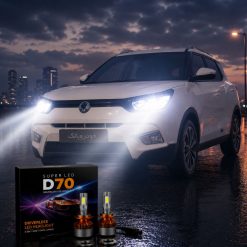 هدلایت MZM مدل D70 با پایه H1 مناسب نور بالا تیوولی کد HL035