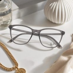 عینک طبی زنانه Rayban رنگ خاکستری کد CAA-5181