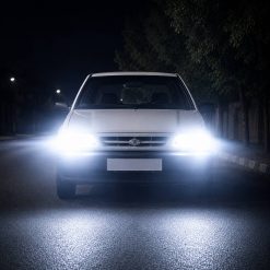 Alternative view of هدلایت h4 مدل MZM D70 مناسب نور بالا پراید 131 کد HL045