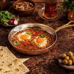 تابه برنجی تک دسته سایز متوسط (NF)