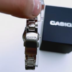 ساعت مردانه صفحه گرد مشکی مدل کاسیو | CASIO فلزی کد 14071XL-QM - تصویر 8