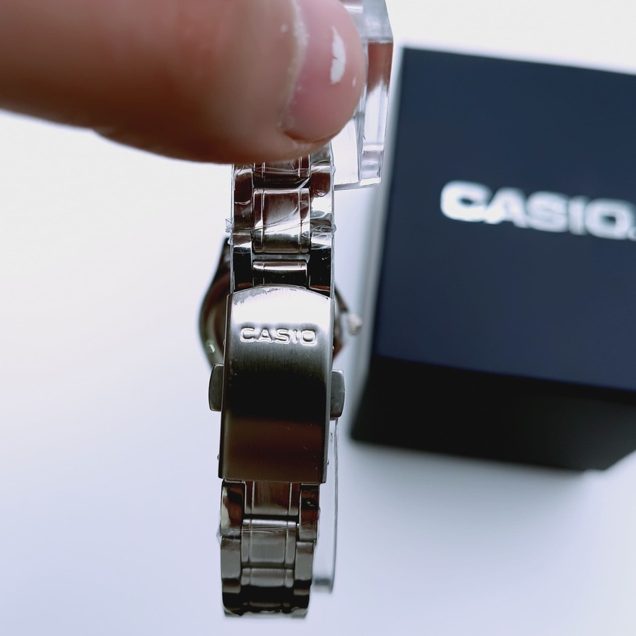 ساعت مردانه صفحه گرد مشکی مدل کاسیو | CASIO فلزی کد 14071XL-QM - تصویر 8
