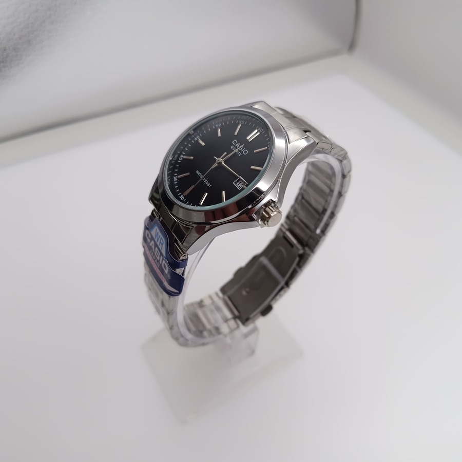 ساعت مردانه صفحه گرد مشکی مدل کاسیو | CASIO فلزی کد 14071XL-QM - تصویر 5