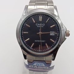 ساعت مردانه صفحه گرد مشکی مدل کاسیو | CASIO فلزی کد 14071XL-QM - تصویر 6