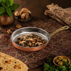 Alternative view of تابه برنجی تک دسته سایز کوچک (NF)
