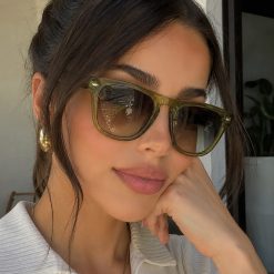 عینک آفتابی زنانه KAPPA سبز خاکی کد GL142