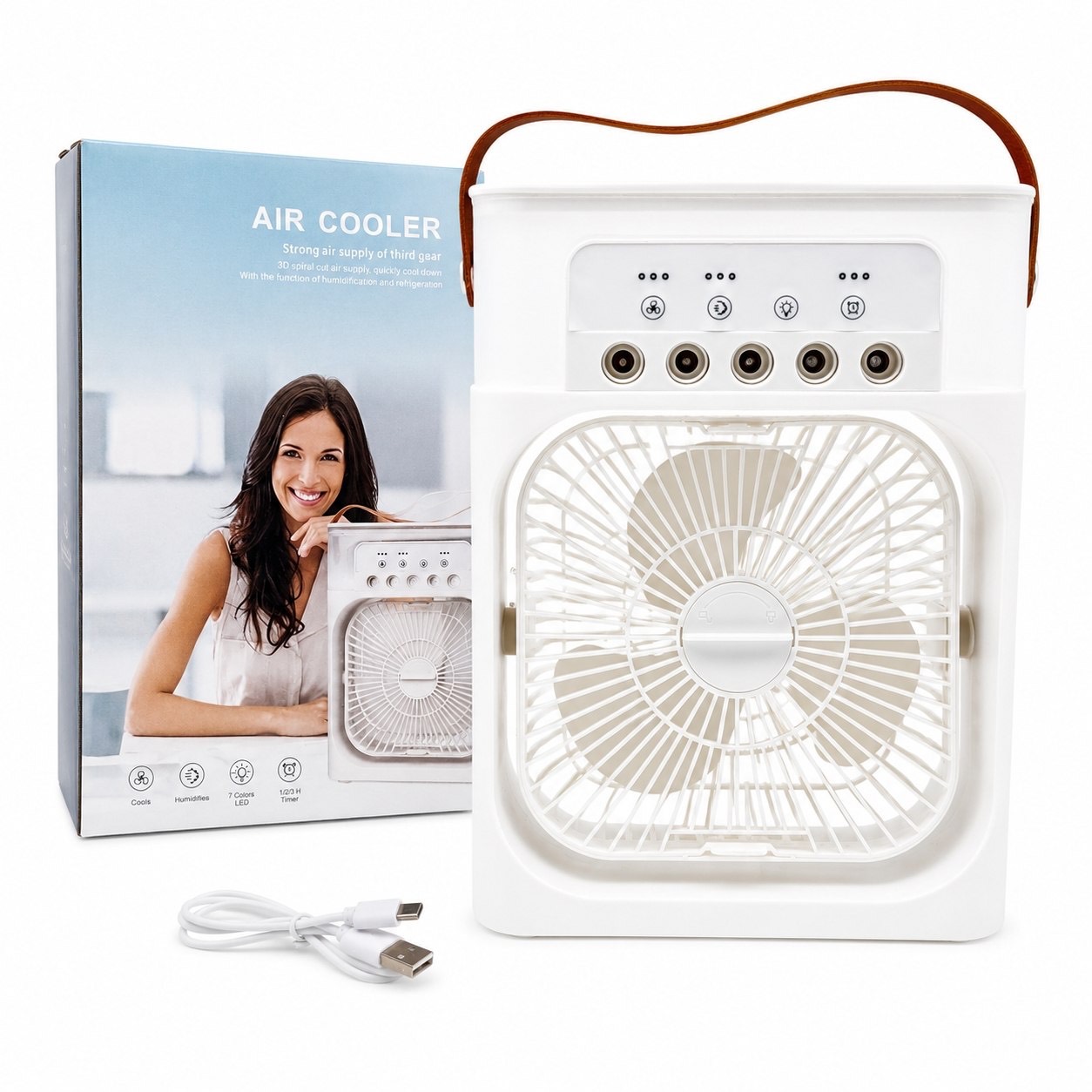 کولر رومیزی مه پاش کد XRN-5290 - تصویر 5