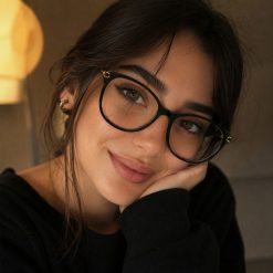 عینک طبی زنانه Sezar رنگ مشکی کد GL119