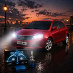 هدلایت MZM مدل تورنادو با پایه H1 مناسب نور بالا جیلی RV-7 کد HL208