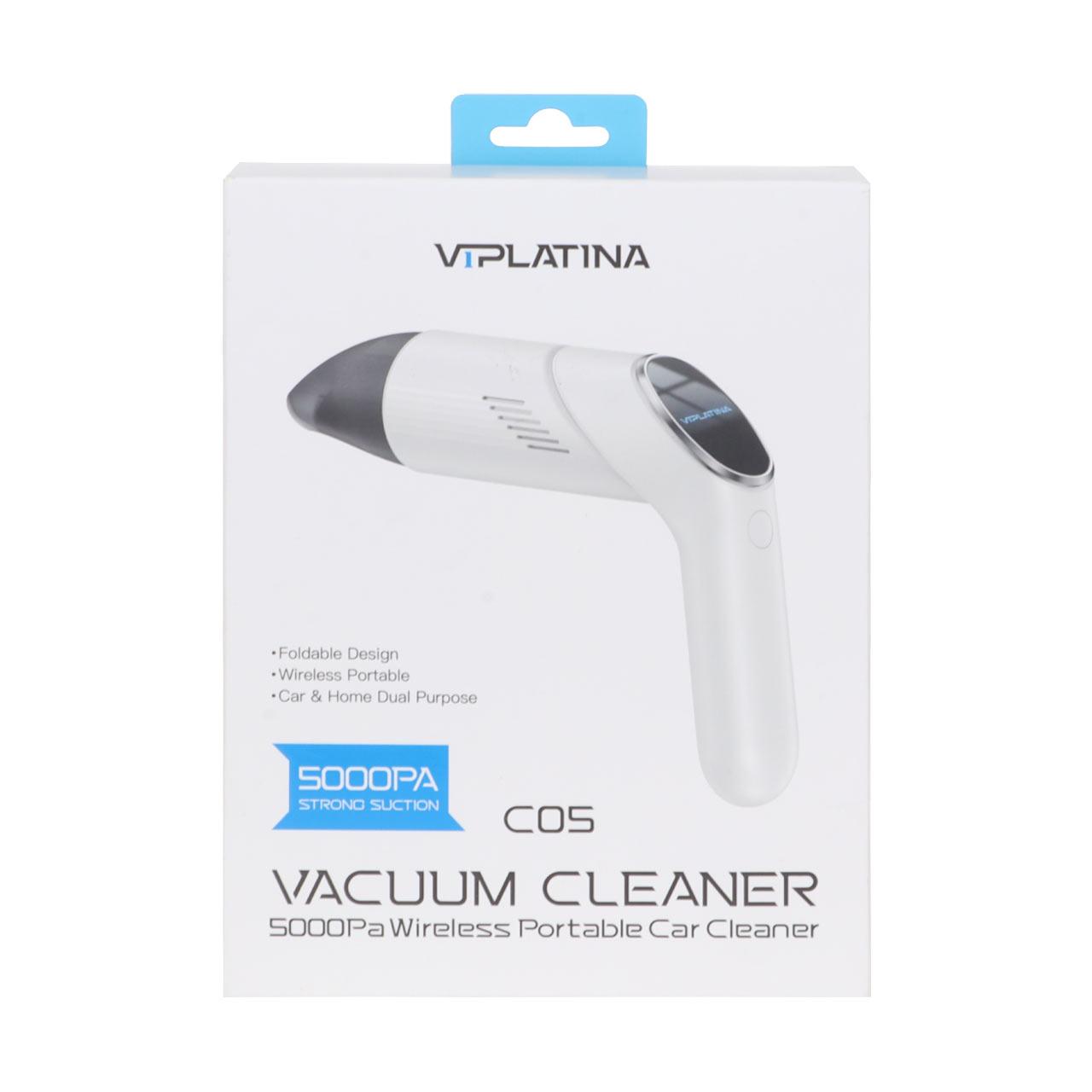 جارو شارژی VIPLATINA مدل C05 - سفید - تصویر 7
