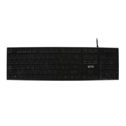 Alternative view of کیبورد باسیم گیمینگ +DETEX مدل DK702 - مشکی
