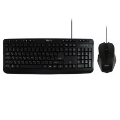 کیبورد و ماوس باسیم TSCO مدل TKM 8052 - مشکی