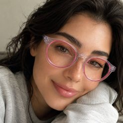 عینک طبی زنانه KAPPA رنگ صورتی روشن کد GL114