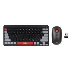 ماوس و کیبورد بی سیم +DETEX مدل DK704 - مشکی