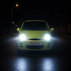 Alternative view of هدلایت h4 مدل MZM تورنادو مناسب نور بالا MVM 110 کد HL244