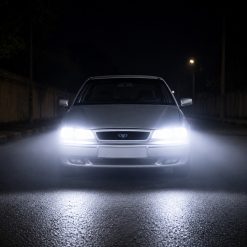Alternative view of هدلایت h4 مدل MZM تورنادو مناسب نور بالا دوو سیلو کد HL236