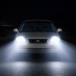 Alternative view of هدلایت h4 مدل MZM تورنادو مناسب نور بالا هیوندای ورنا کد HL227