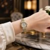 ساعت فلزی زنانه رولکس دیت جاست رنگ سیلور طلایی (e) کد WF-008547