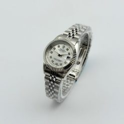 ساعت rolex زنانه دیت جاست نقرهای_سیلور (e) کد 0023A-8504 - تصویر 5