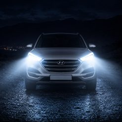 Alternative view of هدلایت h4 مدل MZM تورنادو مناسب نور پایین هیوندای توسان کد HL250